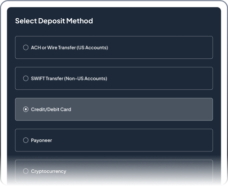 Track and manage account finances