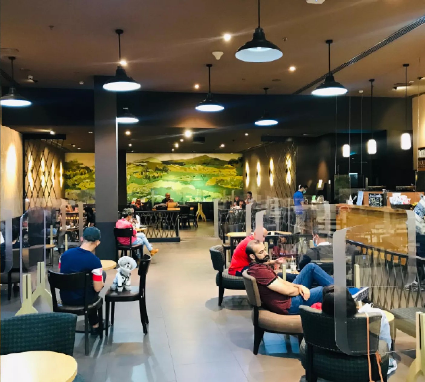 Starbucks Mall of the Emirates café fit-out by LuxRenov8