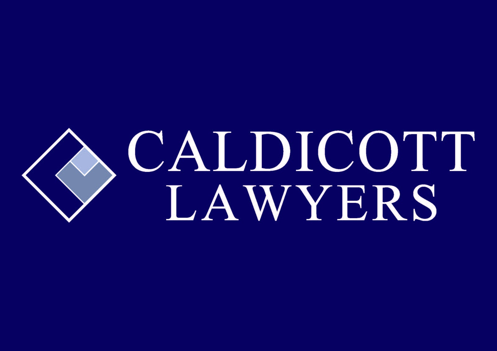 Caldicott Logo Blue