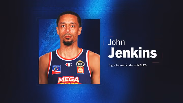 Adelaide 36ers sign American guard John Jenkins for remainder of NBL26