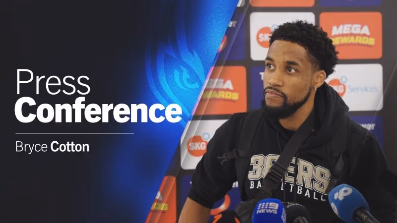 Press Conference | Bryce Cotton 29.01.26