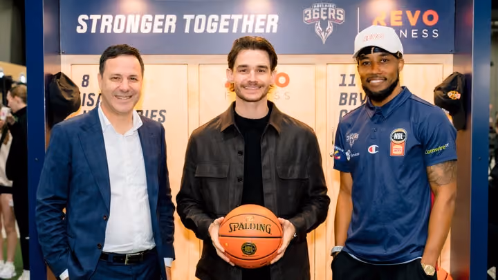 Revo Fitness and Adelaide 36ers announce elevated Major Partnership