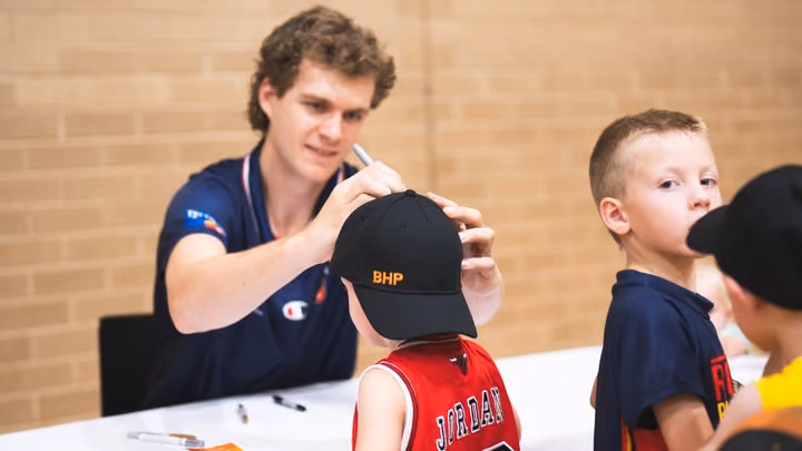 Adelaide 36ers and BHP expand partnership to deliver regional community programs