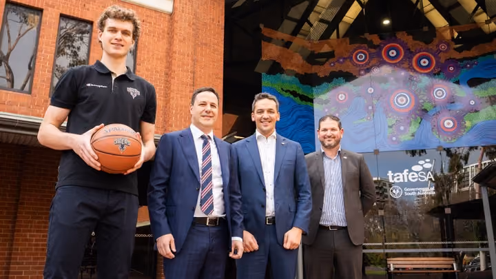 Adelaide 36ers partner with TAFE SA