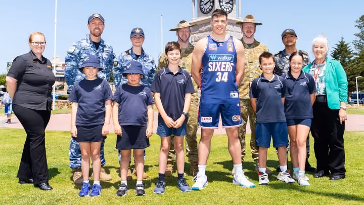 36ers receive Defence Community grant