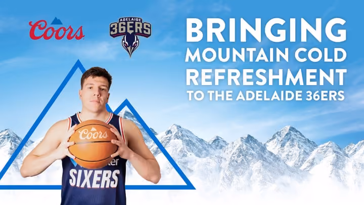 Coors Cold Club arrives at Brett Maher Court  