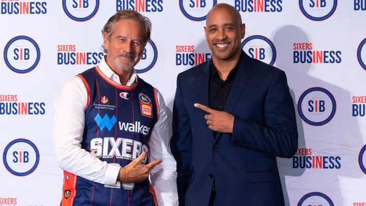 Bouris 'coup' for Sixers In Business major luncheon