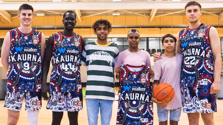 36ers unveil NBL23 Indigenous jersey