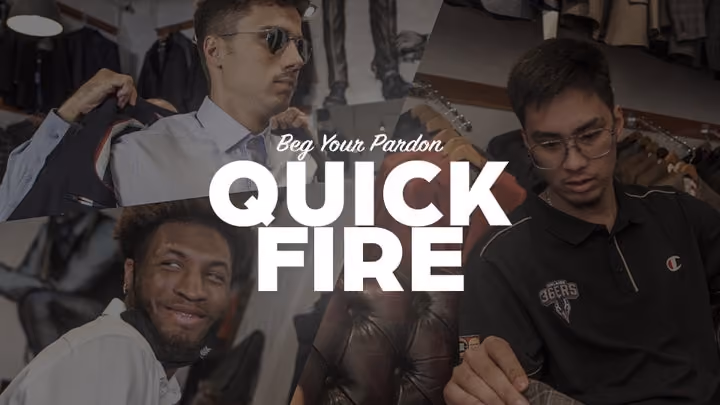 Beg Your Pardon | Quickfire