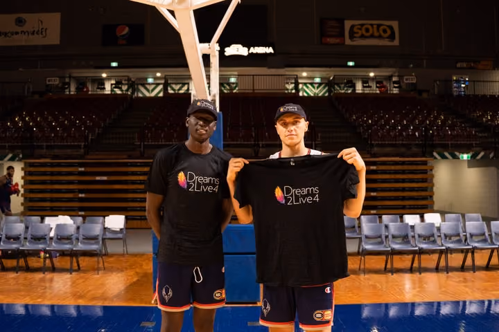 Adelaide 36ers proud to announce partnership with Dreams2Live4