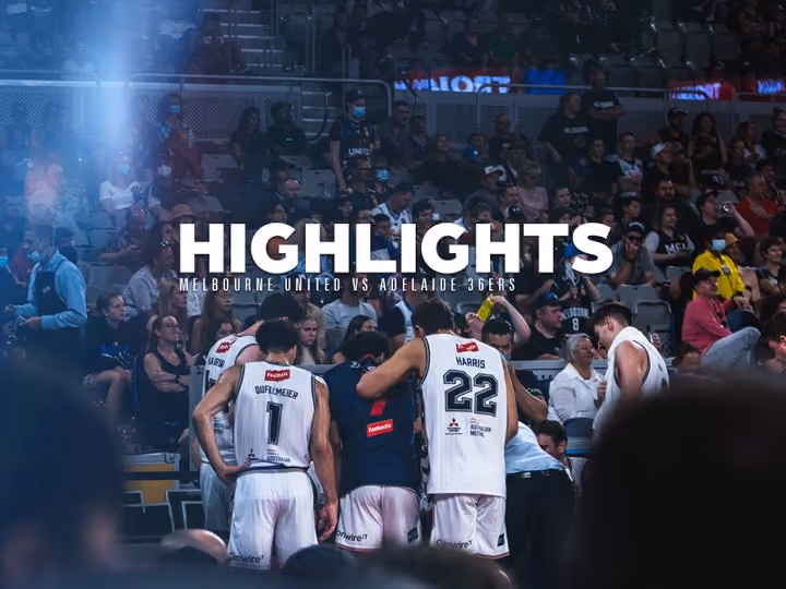 Melbourne United vs Adelaide 36ers Highlights