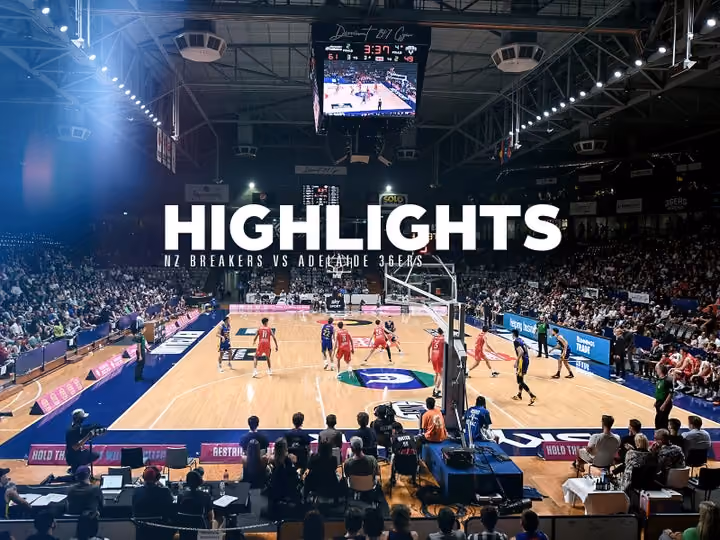 NBL22 | NZ Breakers vs Adelaide 36ers Highlights