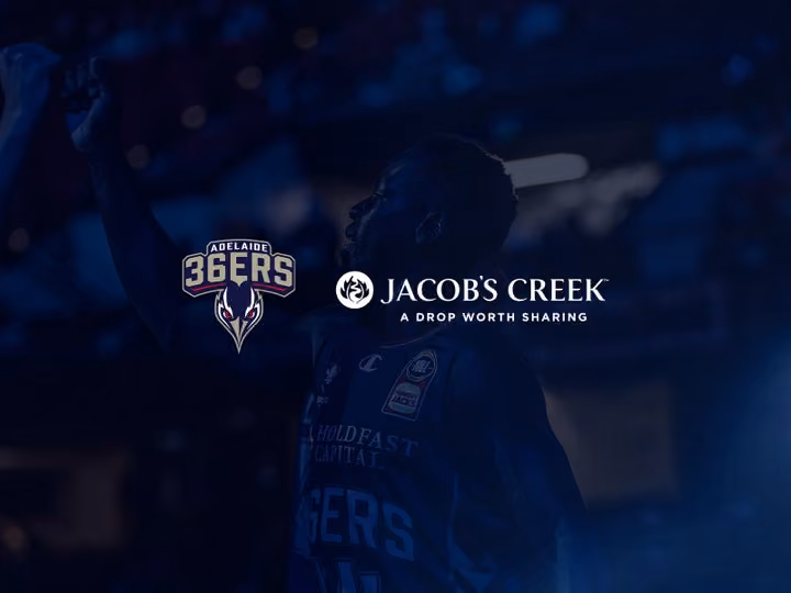 Adelaide 36ers announce partnership with Jacob’s Creek