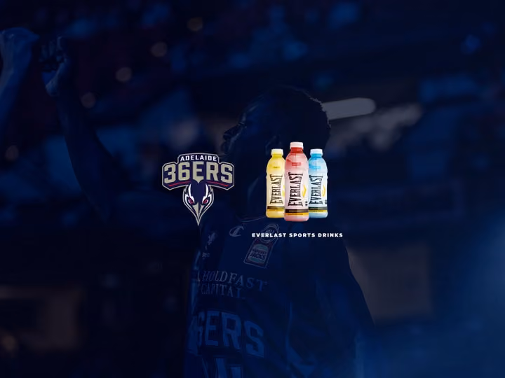 Adelaide 36ers partner up with Everlast Sports Drinks