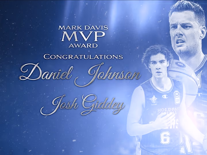 Giddey and DJ Joint MVPs at the Adelaide 36ers Night of Nights