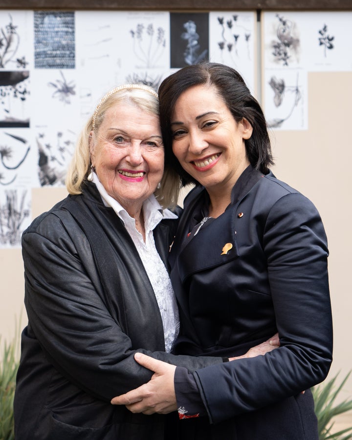 Barb Kelley and Dr Abou-Hamden