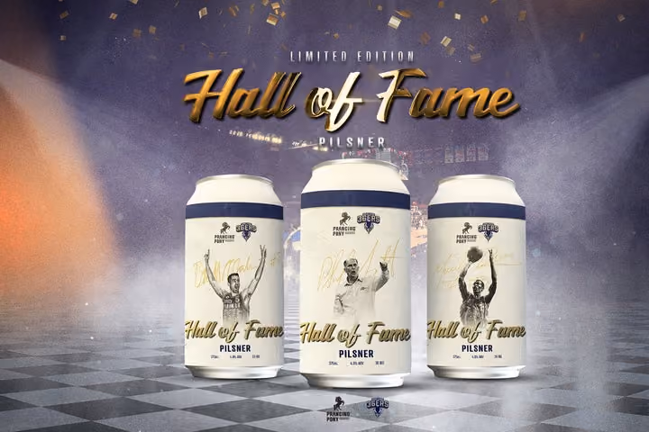 Prancing Pony releases Adelaide 36ers Hall of Fame Pilsner