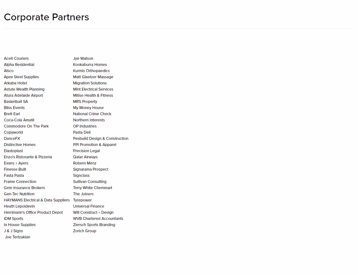 Corporate Partners