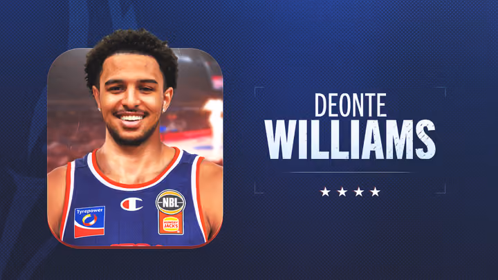 Williams signed as DP for NBL27