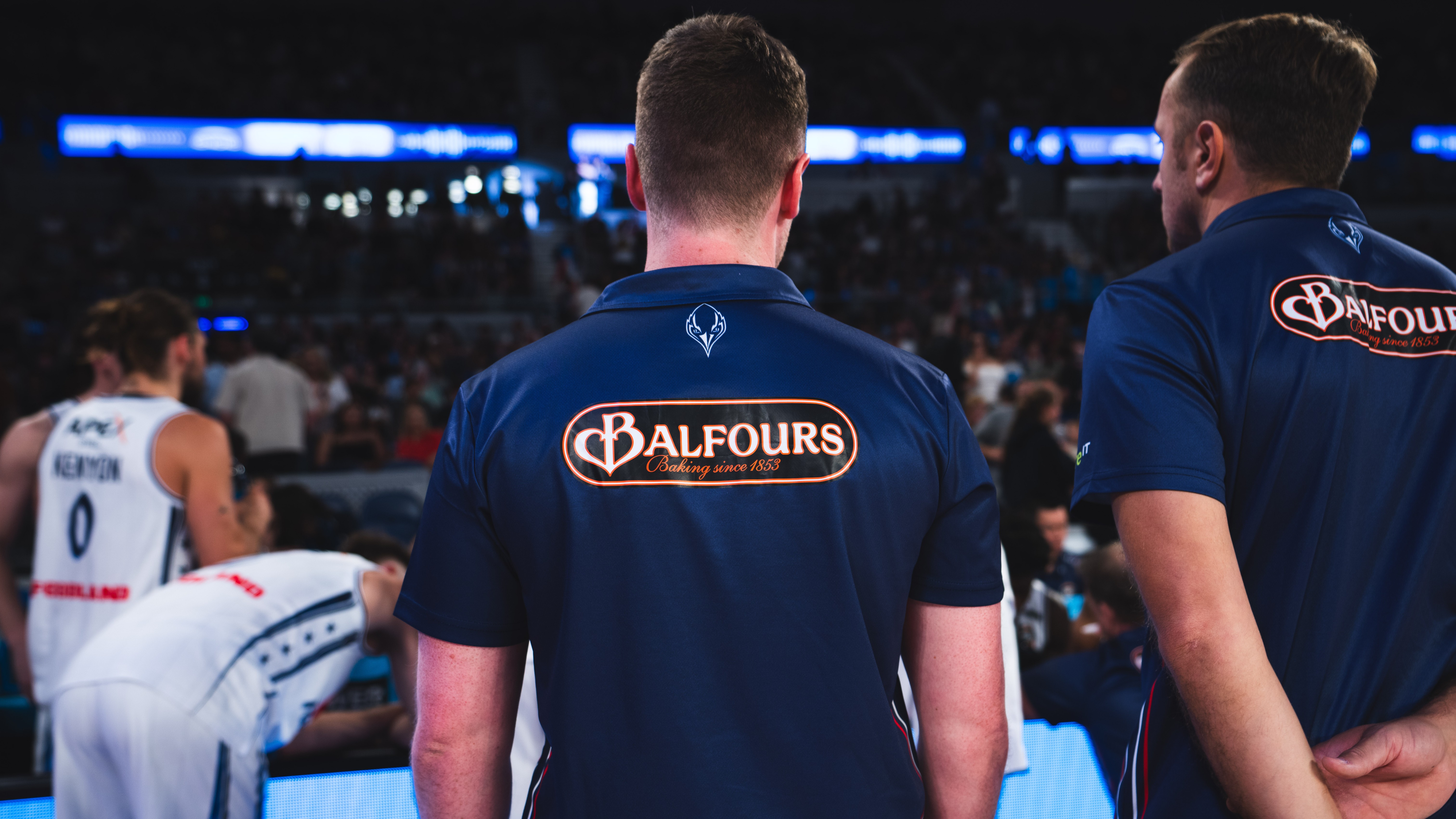 Balfours baking with the Adelaide 36ers