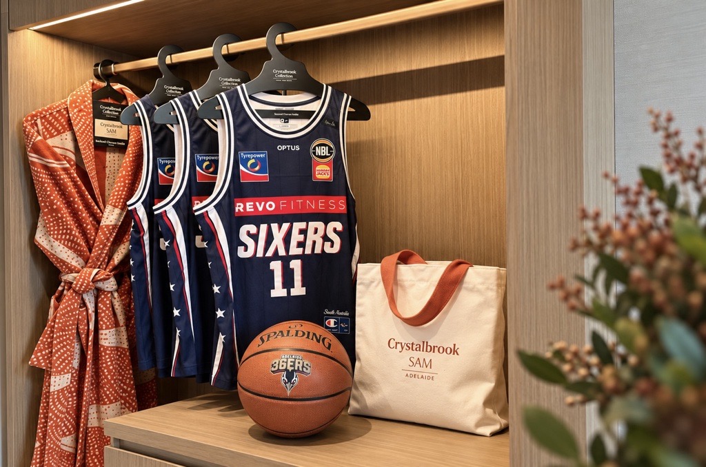 Adelaide 36ers welcome Crystalbrook Sam as Official Accommodation Partner