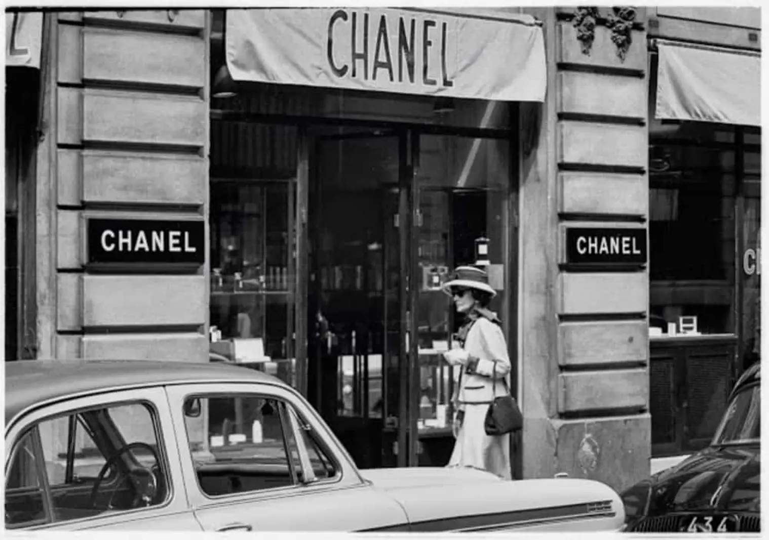 Chanel first hat shop, located at 21 Rue Cambon in Paris