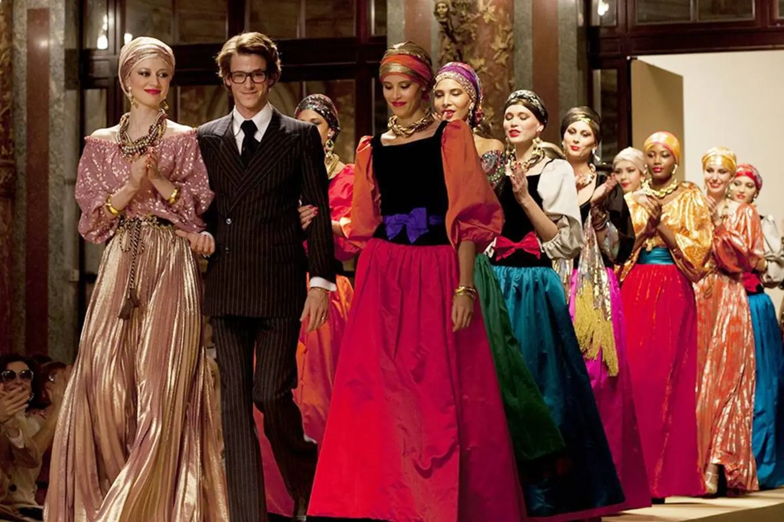 Some screens in Yves Saint Laurent