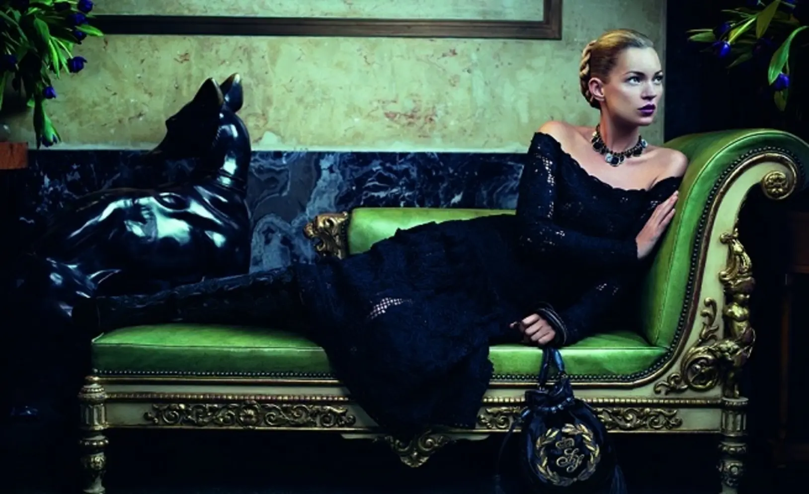 Kate Moss for Salvatore Ferragamo Resort 2012