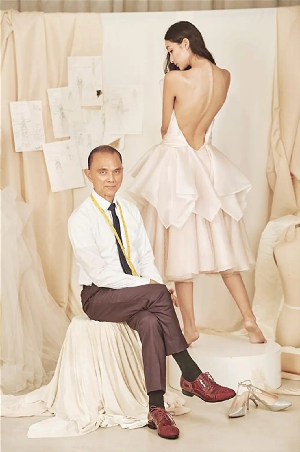 The Atelier designer Jimmy Choo