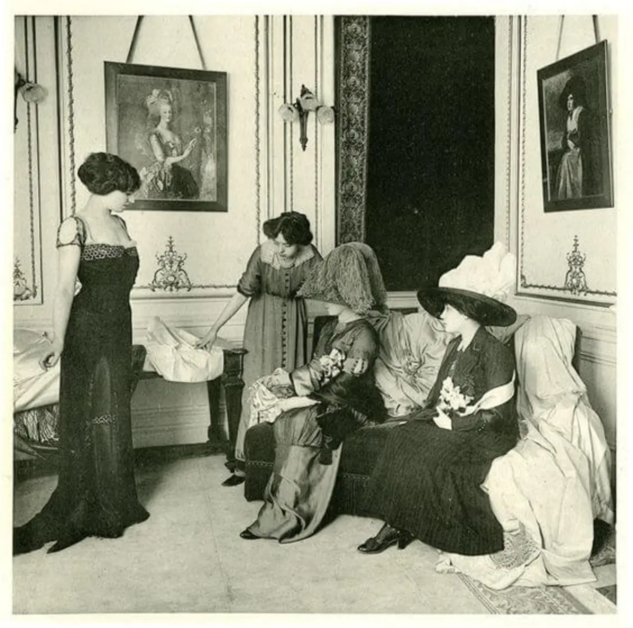 Salon House of designer Charles Frederick Worth Salon House of designer Charles Frederick Worth