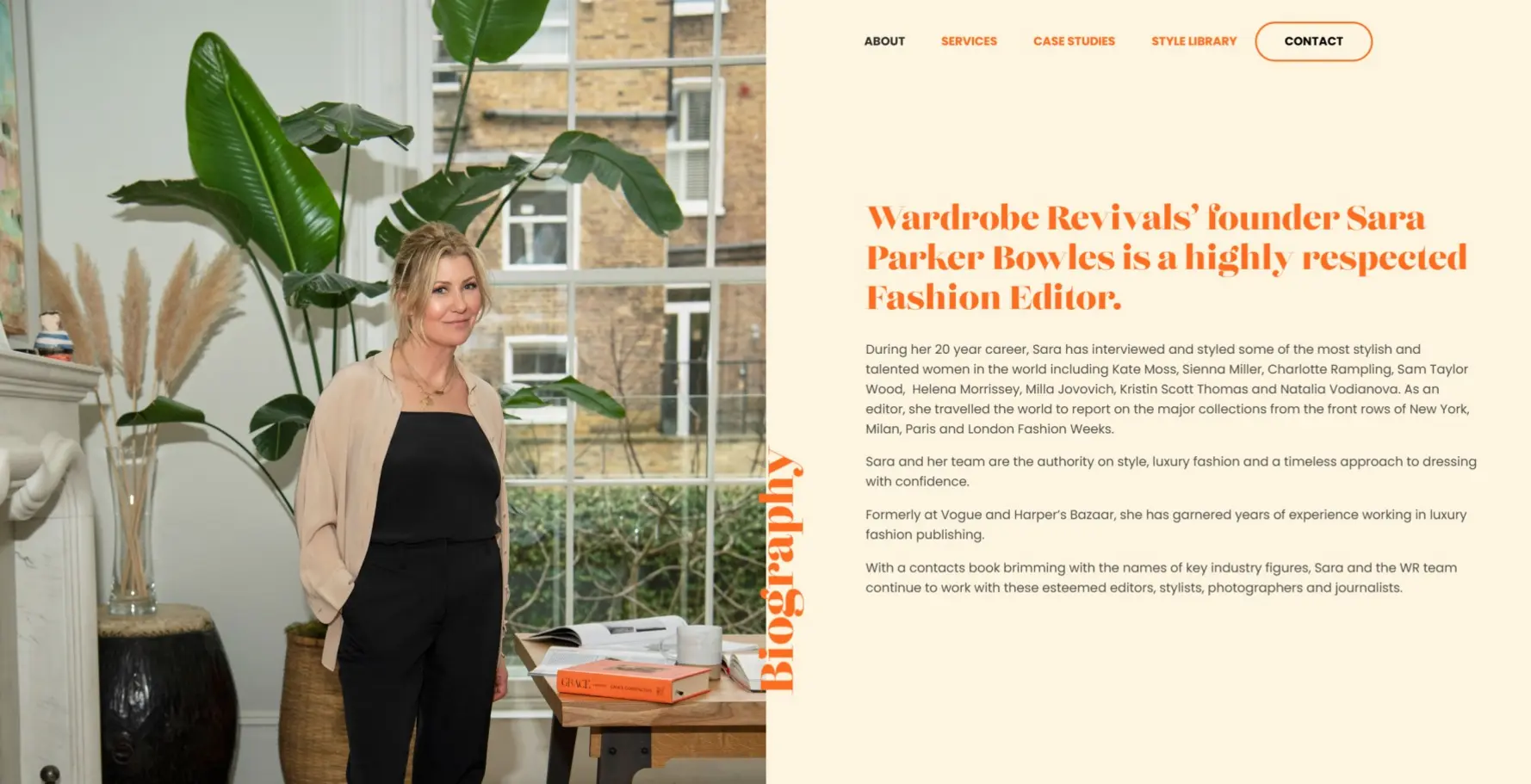 Wardrobe Revivals website Wardrobe Revivals website