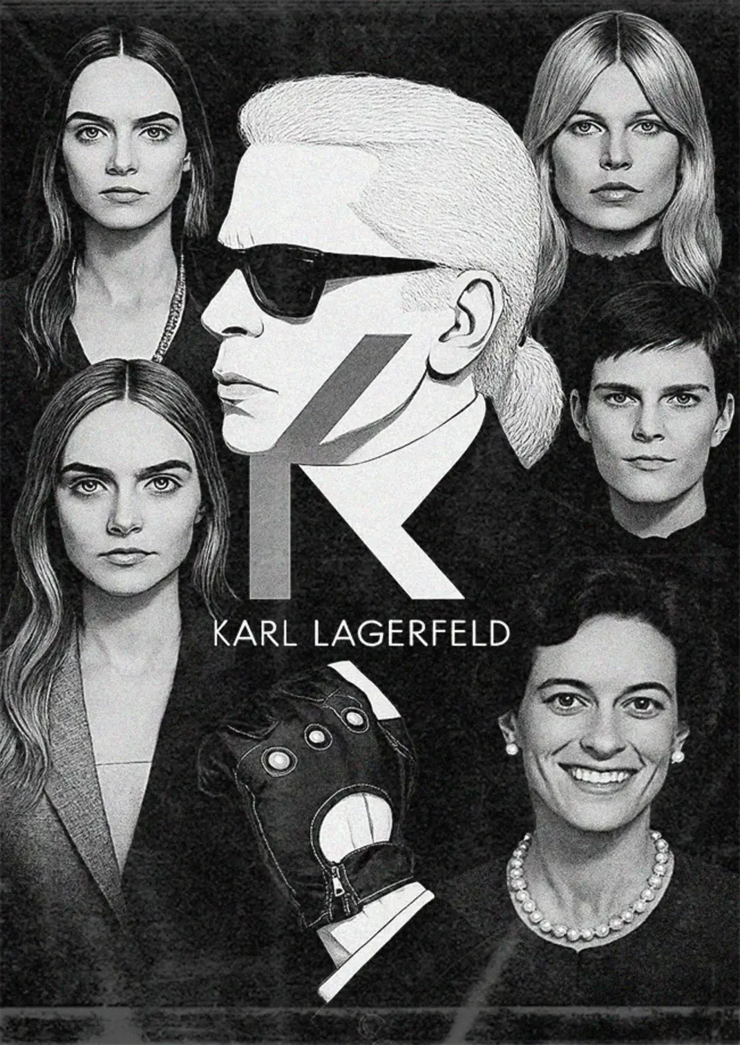 Muses of Chanel by Karl Lagerfeld