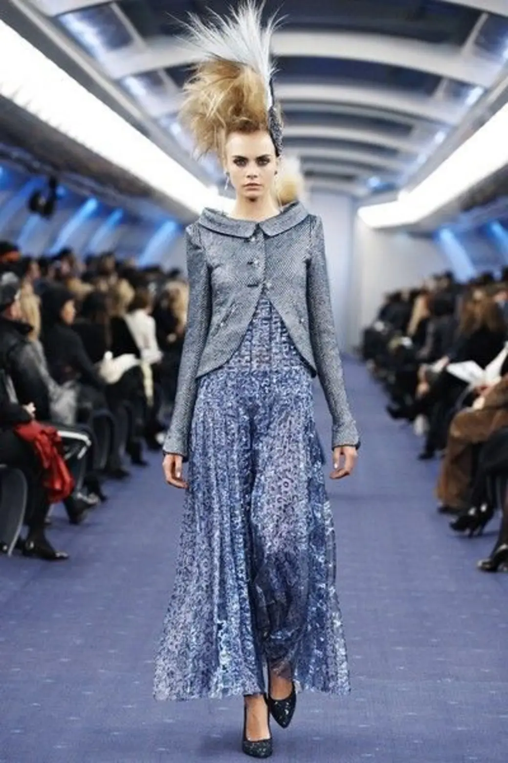 Cara Delevingne at Chanel Spring 2012 Couture Fashion Show