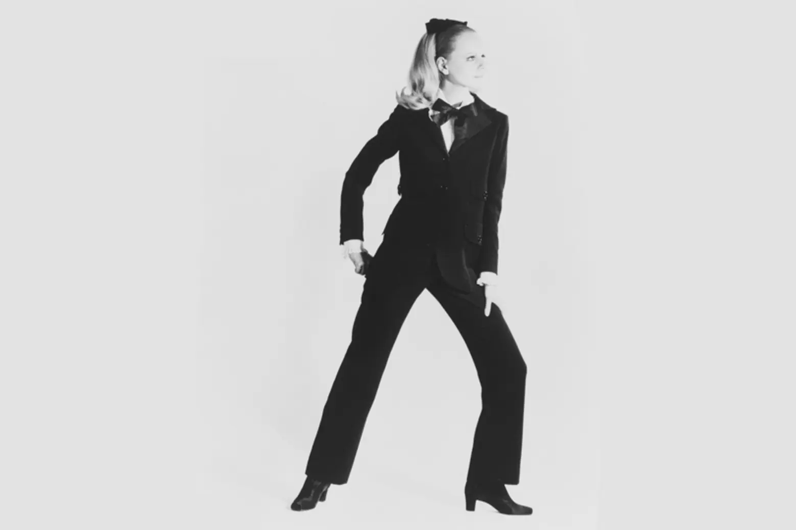 First Yves Saint Laurent tuxedo in 1966