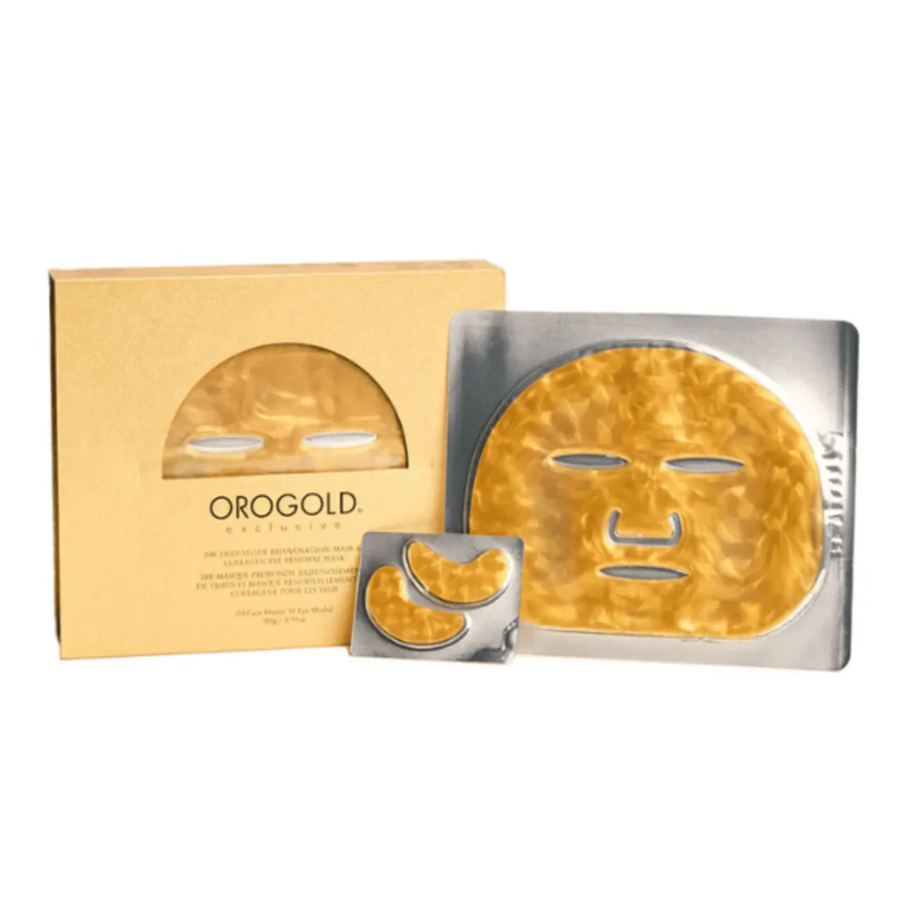 Orogold 24K Deep Tissue Rejuvenation Mask & Collagen Eye Renewal Mask