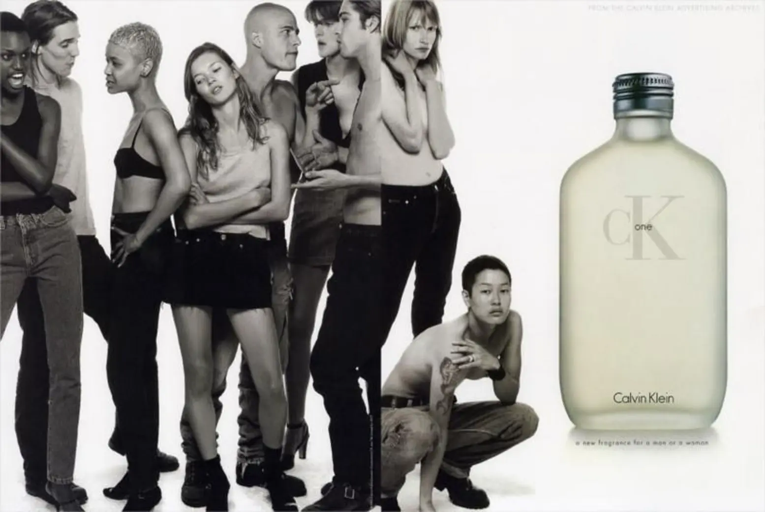 Ad Campaign: Calvin Klein 'Ck One' Fragrance 1994