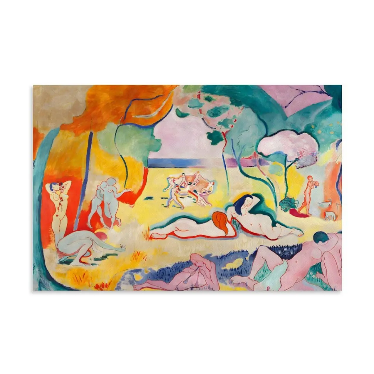 'Le Bonheur De Vivre', oil on canvas