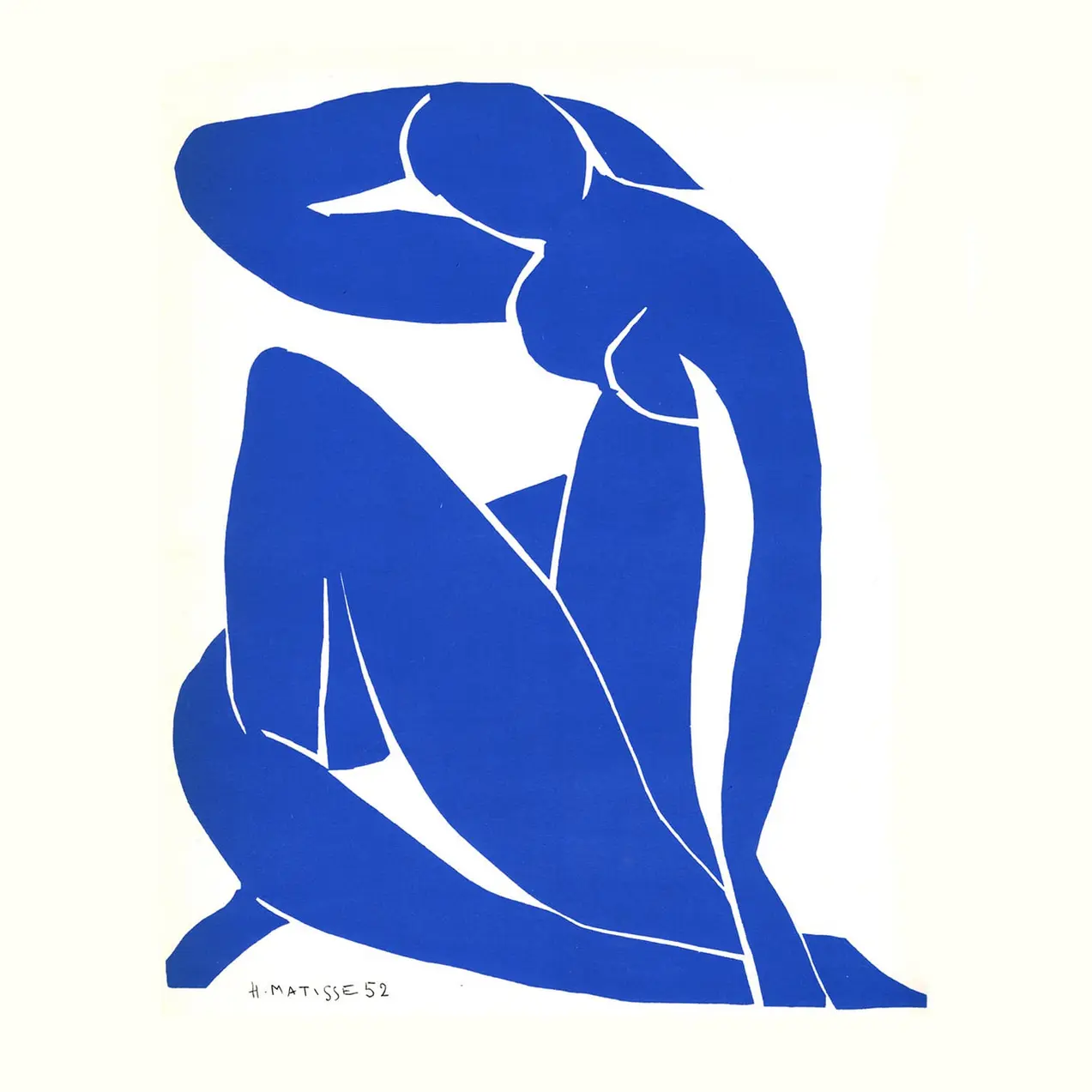 'Blue Nudes', cut-out