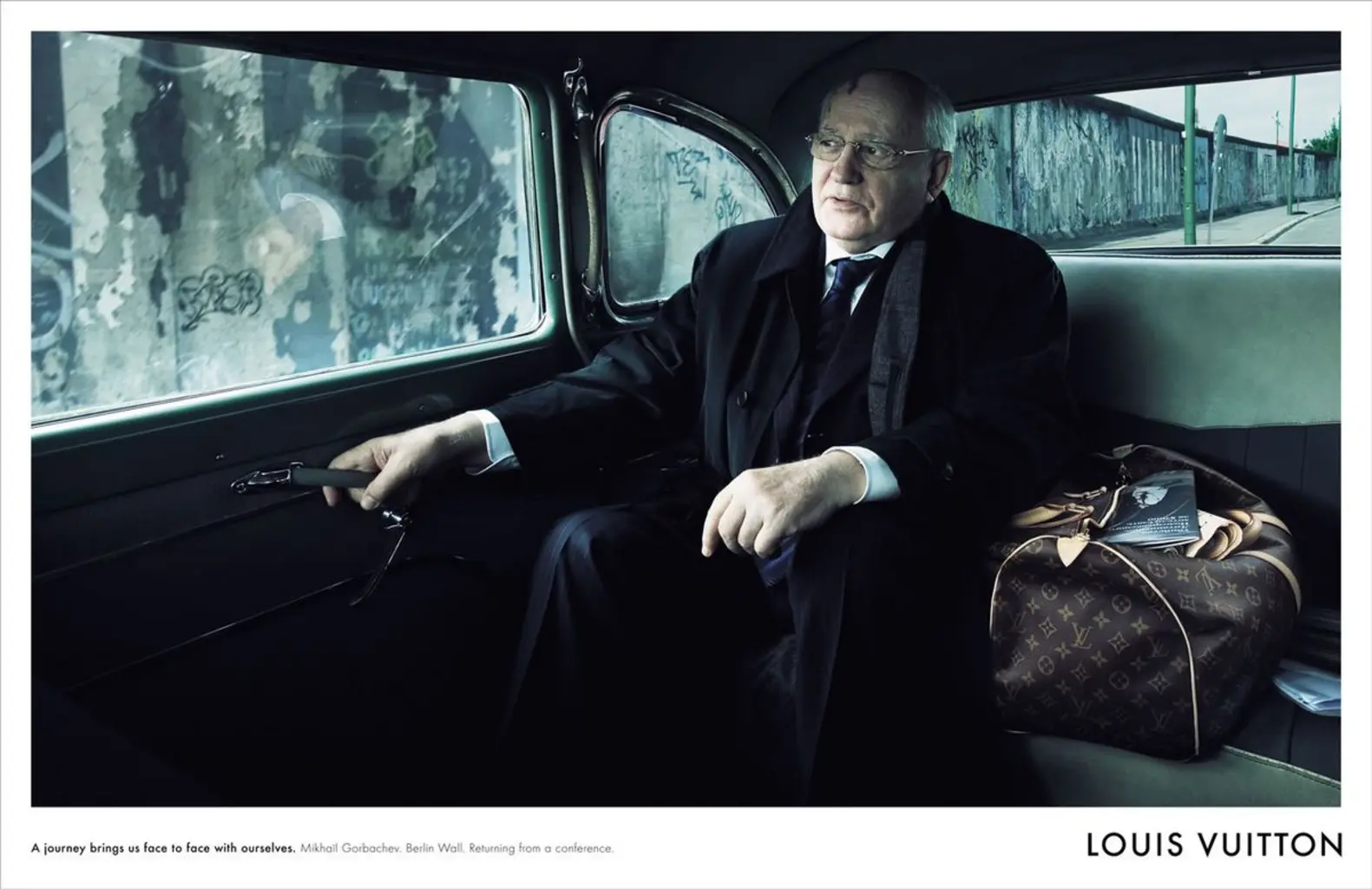 The Day Gorbachev Became Louis Vuitton’s Most Unlikely Model