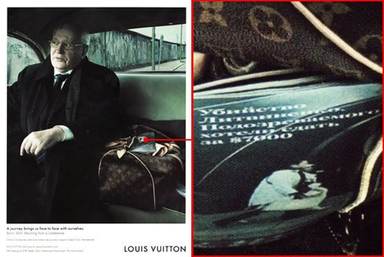 What’s Really Inside Gorbachev’s Louis Vuitton Bag?