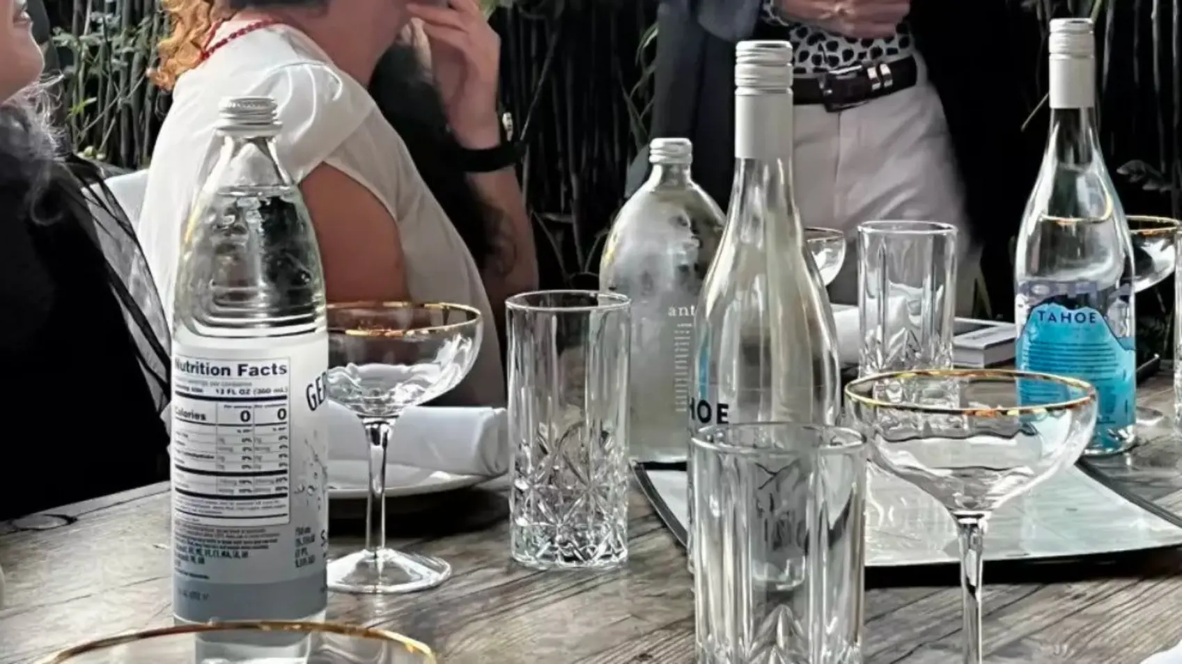 Fine water used in high-end restaurants Fine water used in high-end restaurants