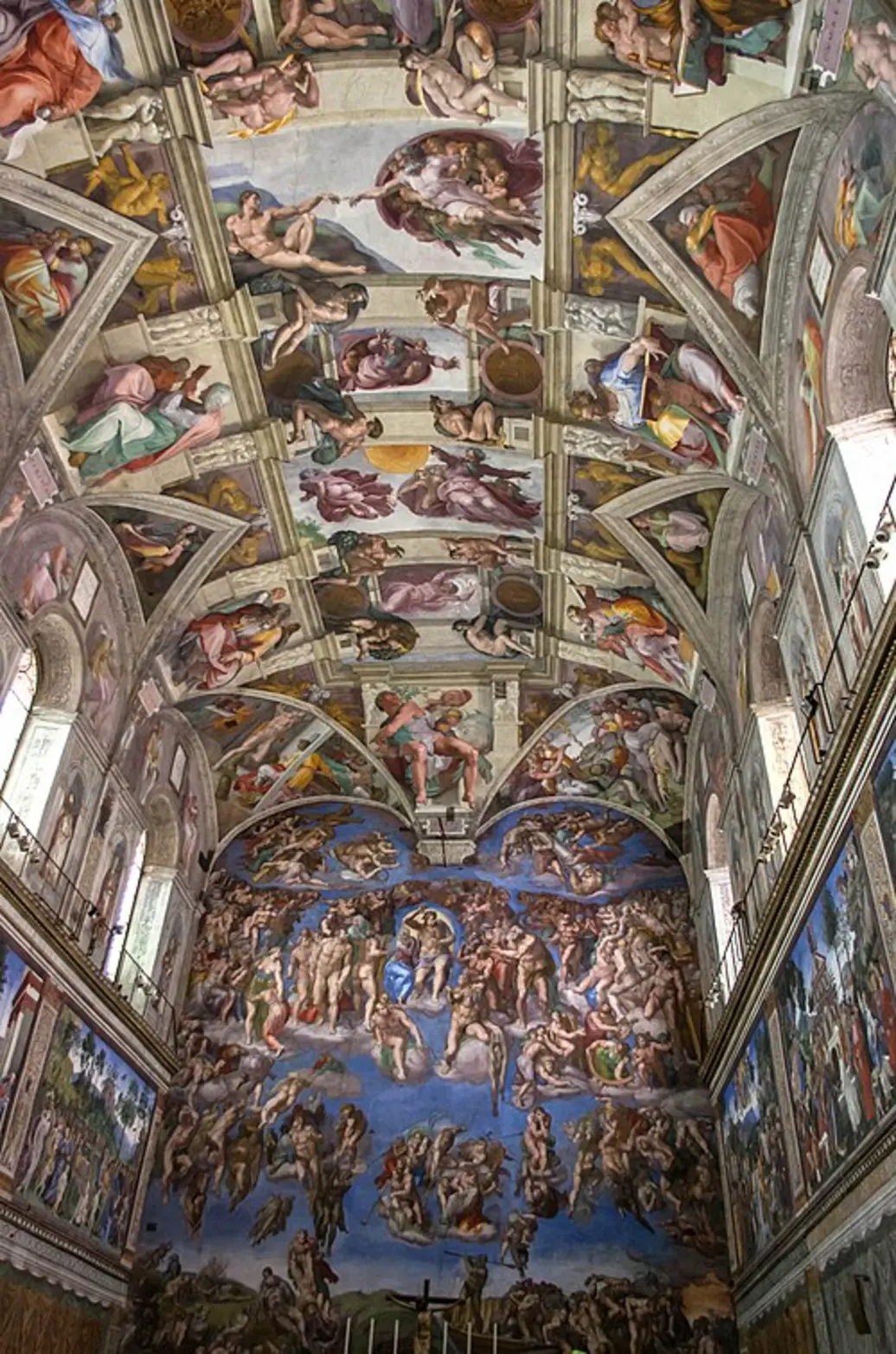 513 years after the grand opening of Michelangelo's Sistine Chapel