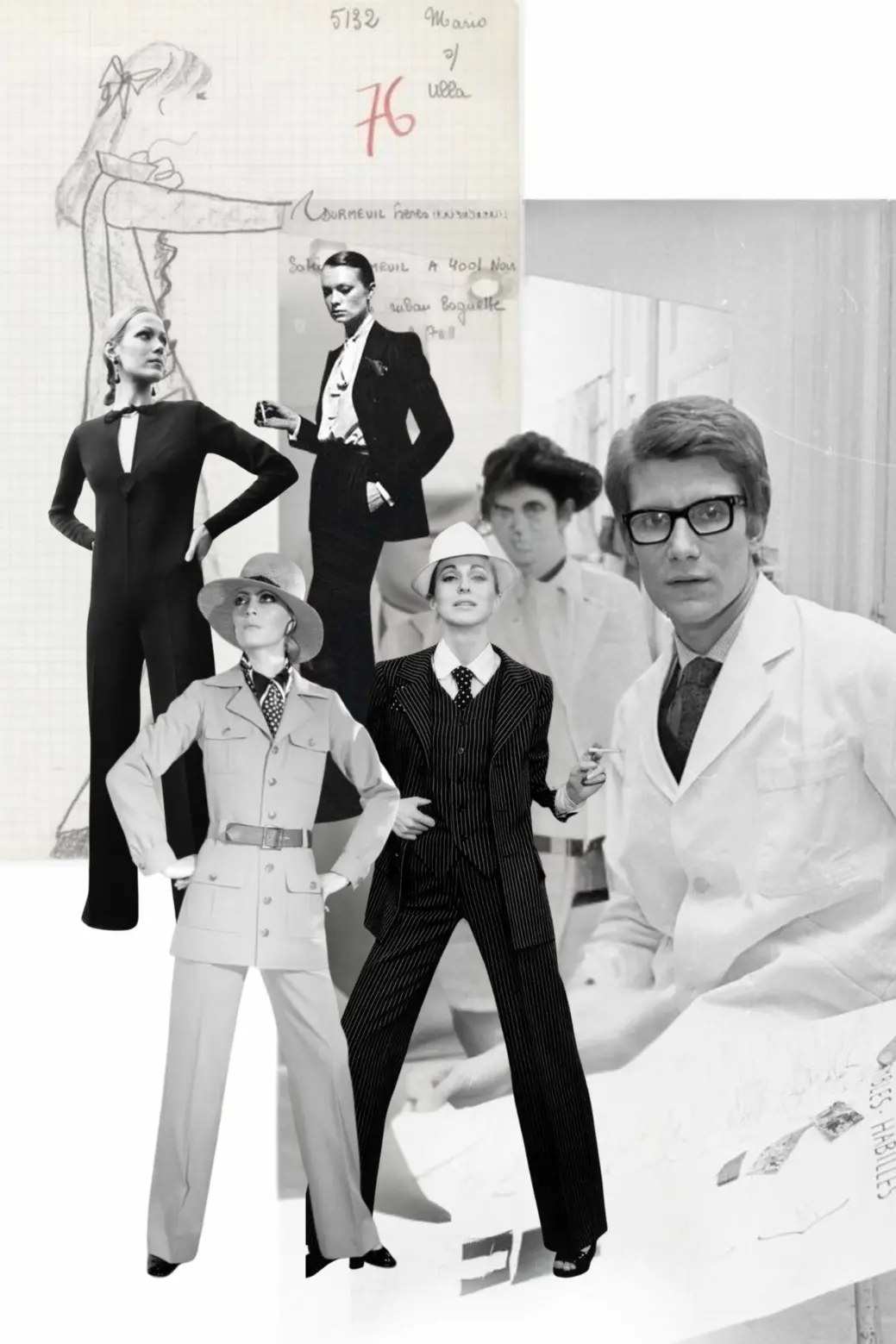 Yves Saint Laurent - 'Little prince, who gives women the armor of power 