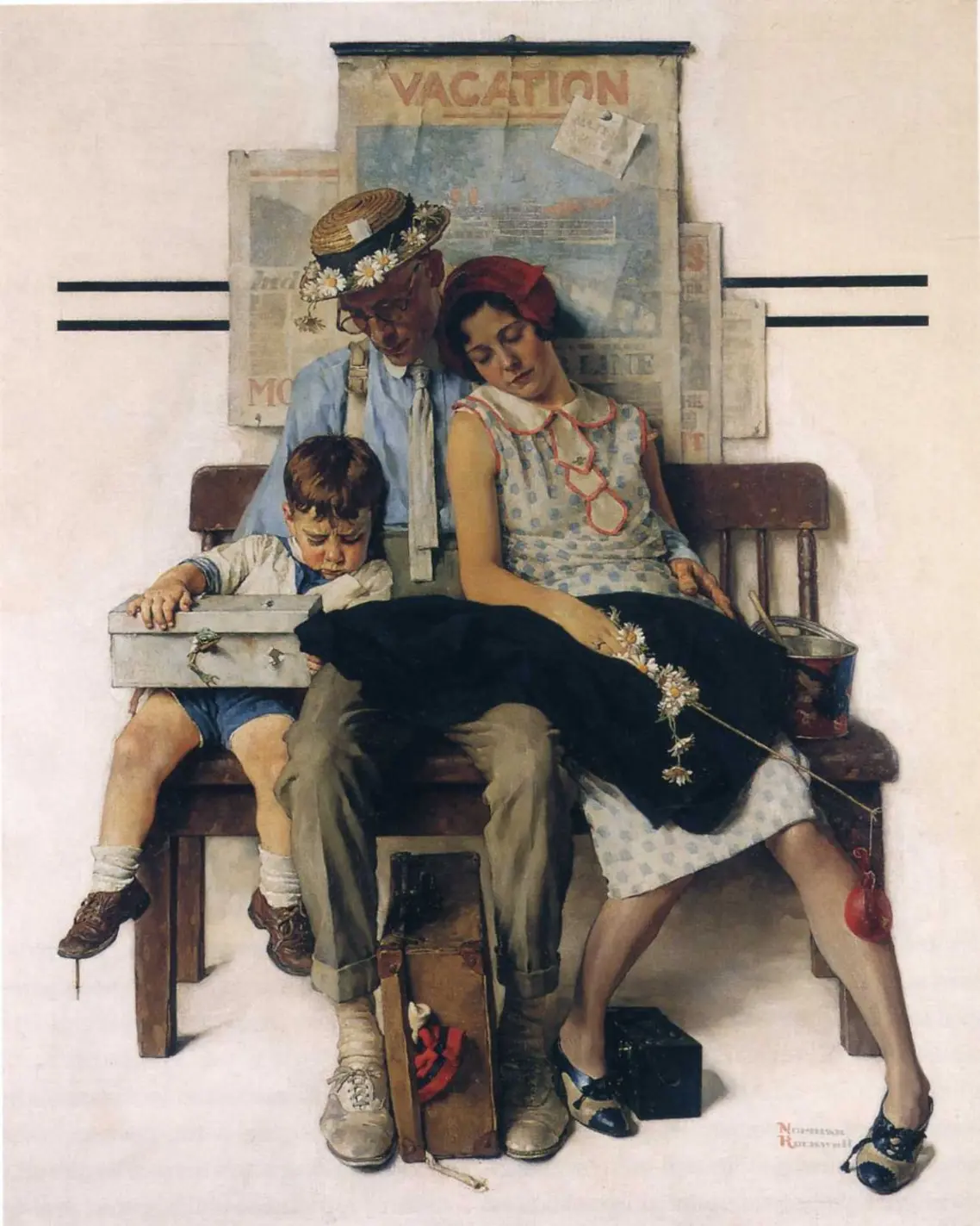 Norman Rockwell, he who painted everyday America