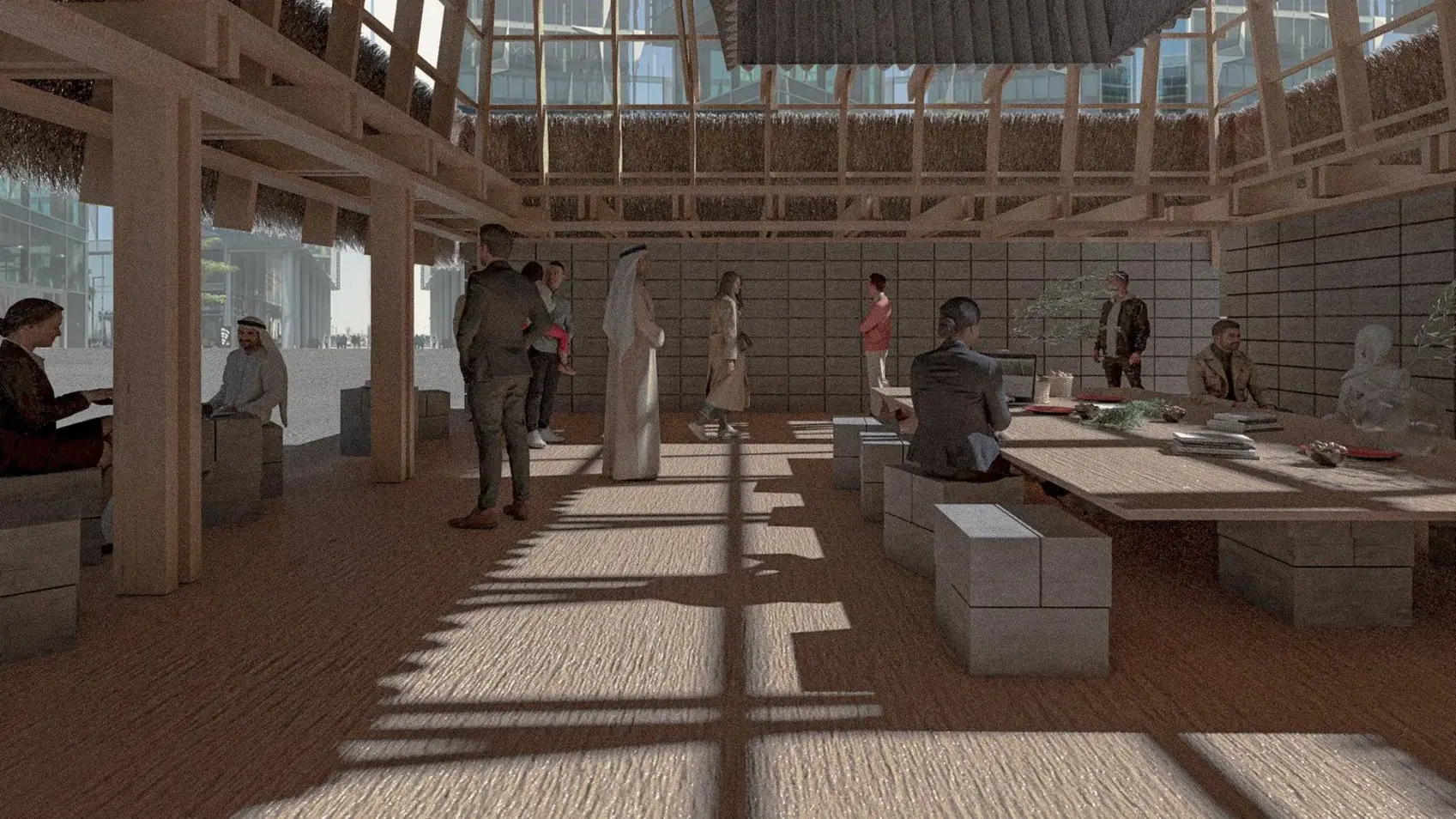 "When Does a Threshold Become a Courtyard?" by Some Kind of Practice studio "When Does a Threshold Become a Courtyard?" by Some Kind of Practice studio