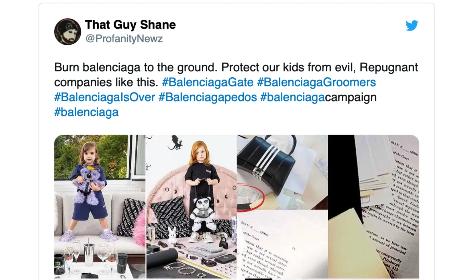 Public outrage over Balenciaga’s ad campaign spreads online Public outrage over Balenciaga’s ad campaign spreads online
