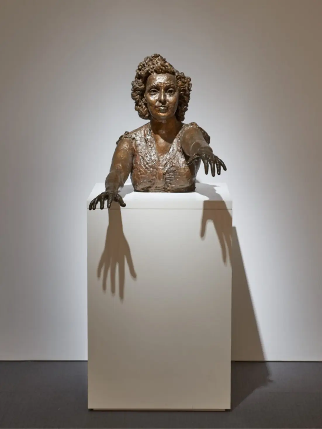 Bronze cast of Canadian pianist Ellen Ballon by Epstein
