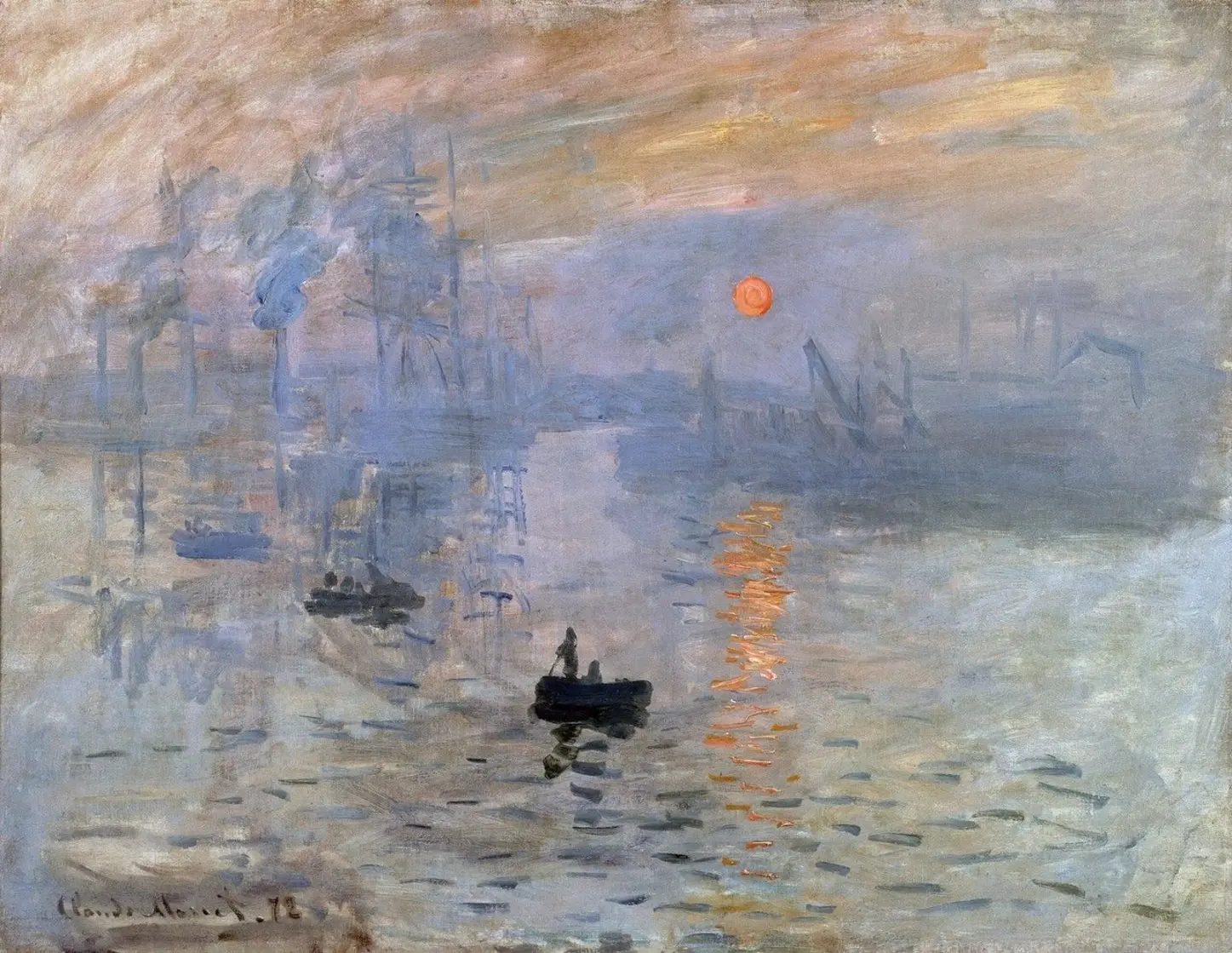 Impression, Sunrise (1872) Impression, Sunrise (1872)