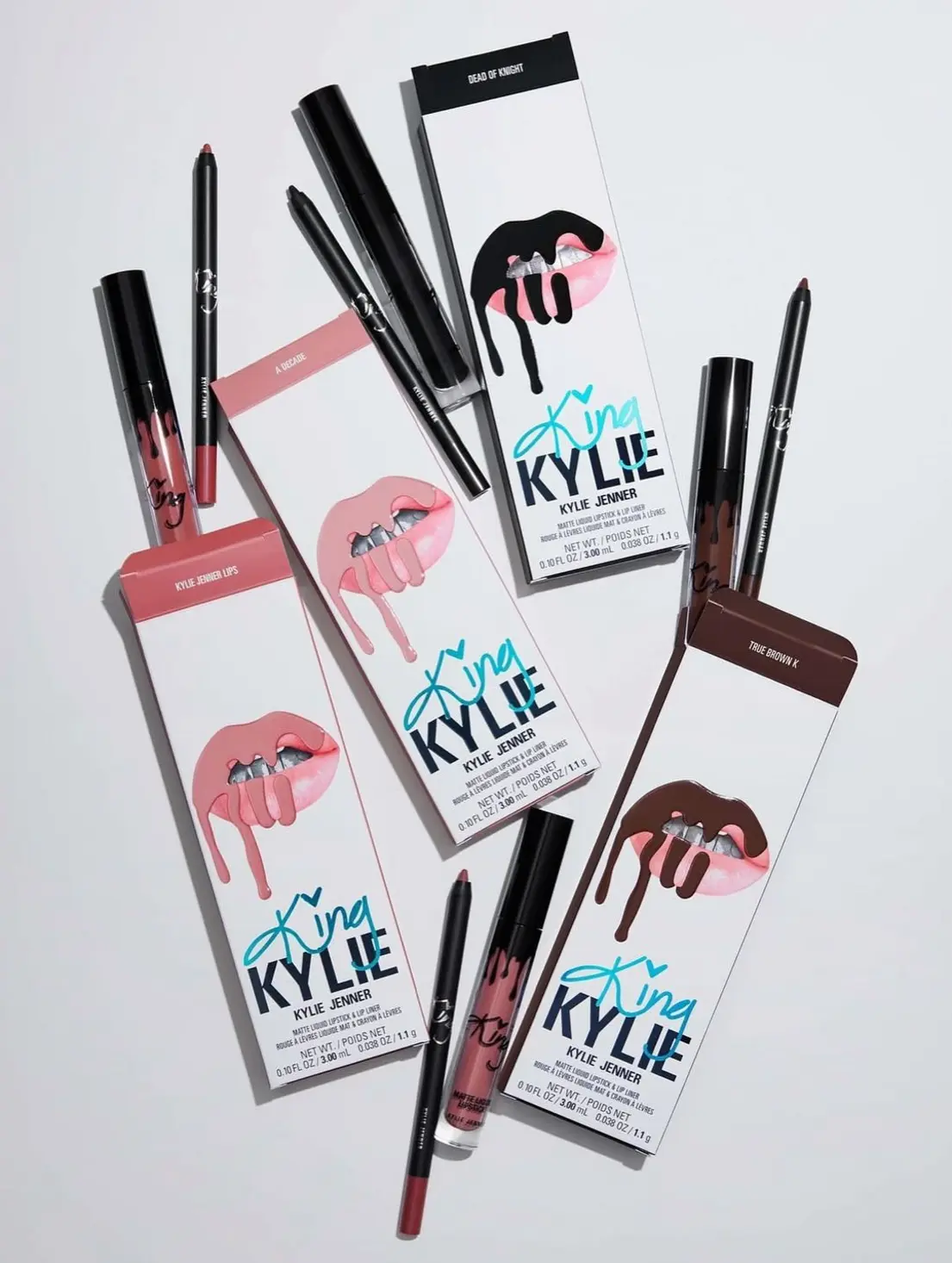 The Iconic Duo King Kiley Matte Lip Kit The Iconic Duo King Kiley Matte Lip Kit