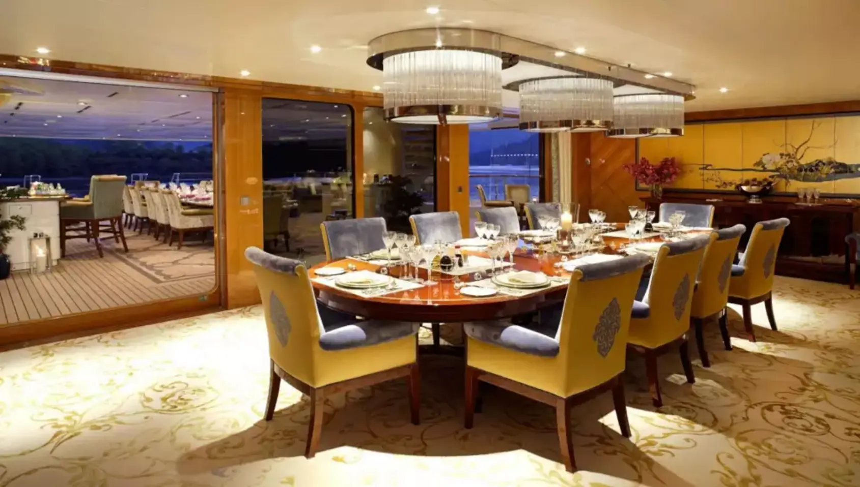 Dilbar at sunset, where luxury meets legacy.